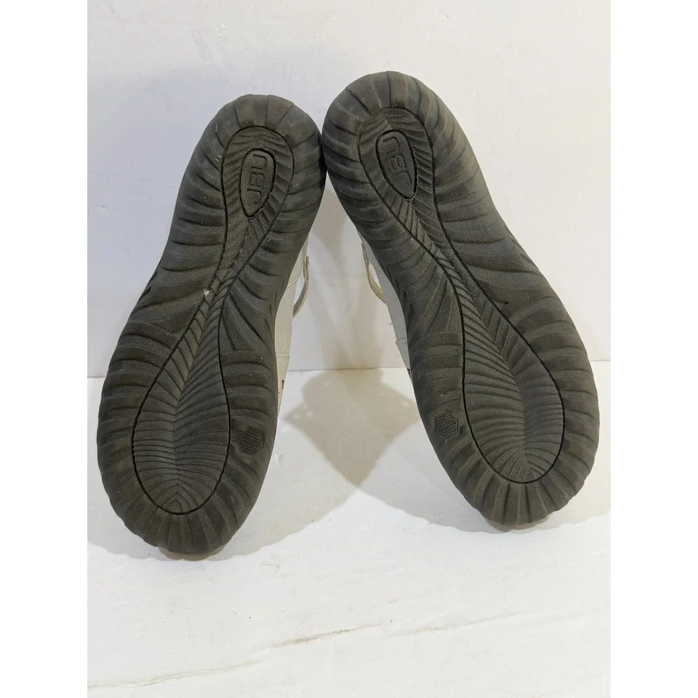 JBU Memory Foam Bellerose Encore Mary Jane Flat - Light Grey - Women's  Size 8M